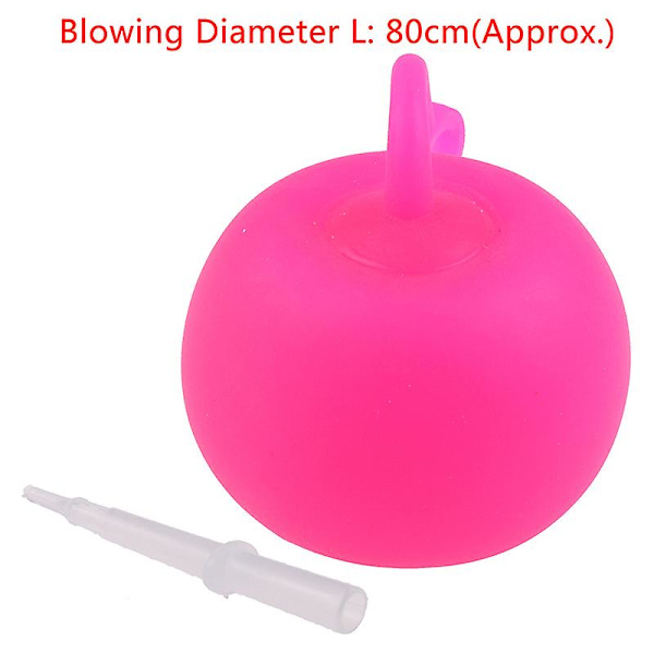 Mjuk luft- och vattenfylld bubbelboll för barn utomhus RED L