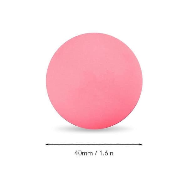 24 st 40 mm bordtennisbollar för amatör- och avancerad träning