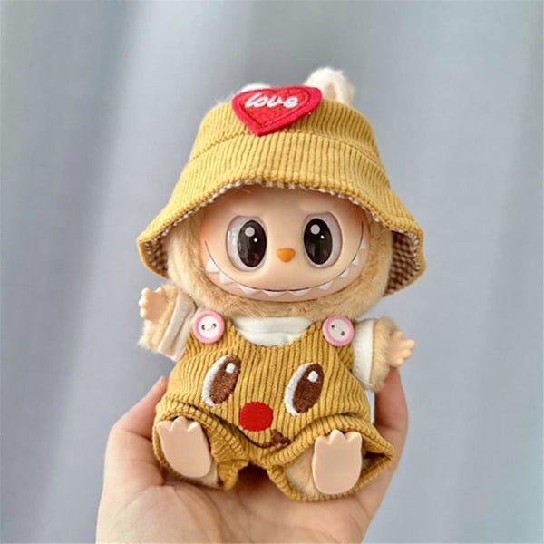 Labubu V2 Klädserie Labubu Söta Dockkläder Leksak Ornament Endast Labubu Kläder Söt Dockleksak (N
