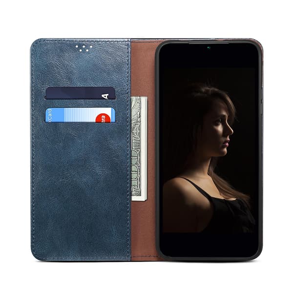 [LCS]Läderfodral kompatibelt med Huawei nova 9 SE Blue