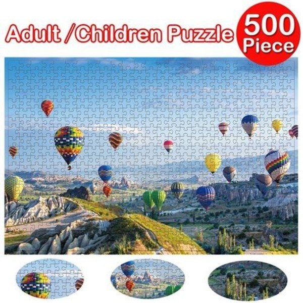 500 palan Cappadocia-kuumailmapallo lasten ja aikuisten palapeli