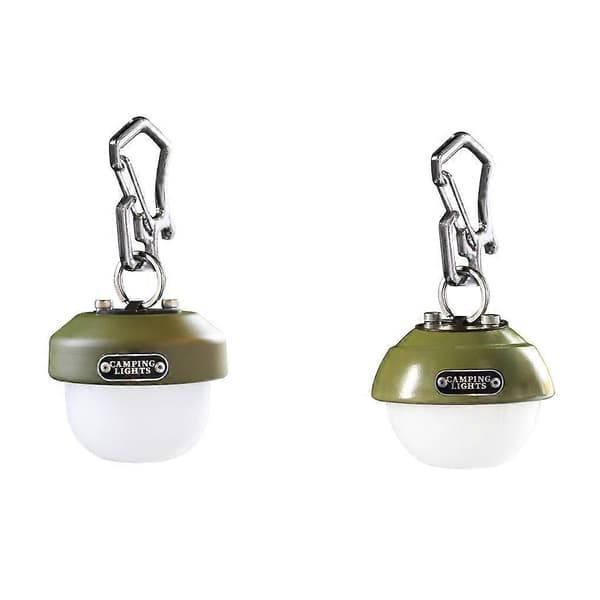 Lanterna LED Camping Lys Camping Belysning USB Justerbart Fiskeudstyr Berries/Dark Green