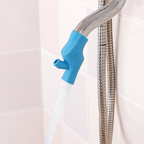 3-pack Köksblandare Förlängare Gummi Elastisk Munstycksguide Barn Vattenbesparande Kran blue