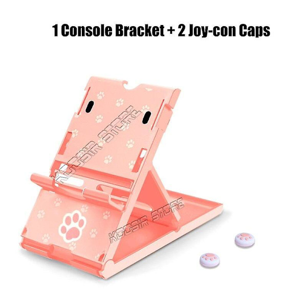 Nintend Switch/OLED/Lite konsol tillbehör fodral förvaringsställ Nintendoswitch spel CD skiva Joycon Pro controller hållare torn Console bracket d