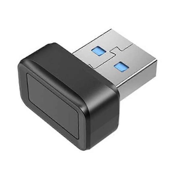 Windows Hello Fingeravtrycksläsare Säkerhetsnyckel för Windows 10 / 11 TRU5 Black
