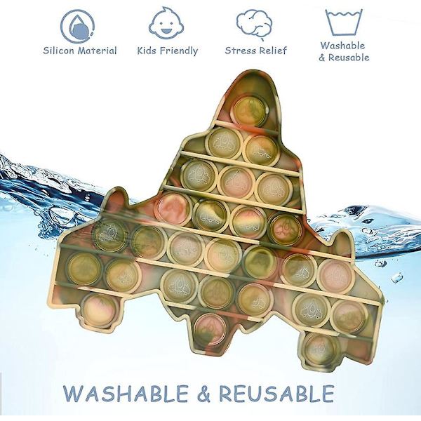 2-pack Push Pop Bubble Fidget Sensoriska Leksaker