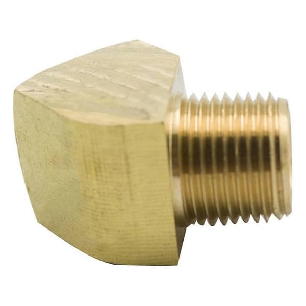 [LCS] 45° Messing Gadealbue 1/8 tomme NPT Han-Hun 2-pak