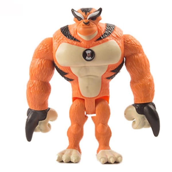 11 stk./sæt Defender Of The Earth Sød Figur Legetøj Anime Pvc Action Figur Legetøj Samling Til Model