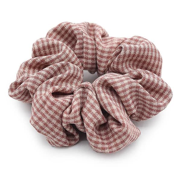 [LCS]Randiga scrunchies för kvinnor Håraccessoarer Hårsnoddar