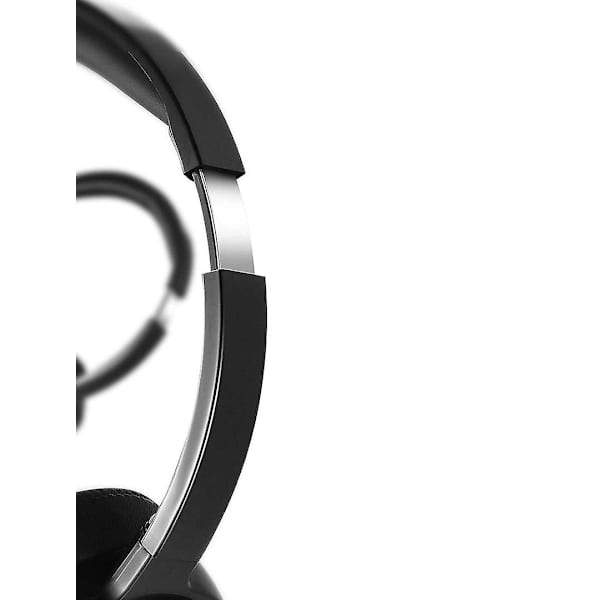 USB Headset/ 3.5mm Computer Headset med Mikrofon og Støjreduktion Black
