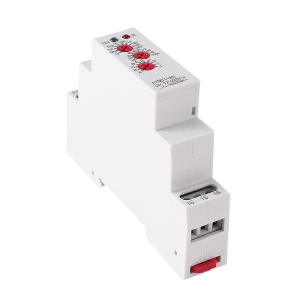 12-240VAC/DC DIN-skenemonterat tidsrelä 16A/250VAC, ATMT1- 22 PC