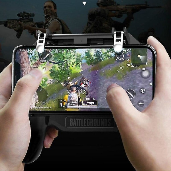 Gaming l1 r1 styrspak för android iphone telefon gamepad pubg controller mobil trigger joypad spelkonsol pad mobil 4000mah with box