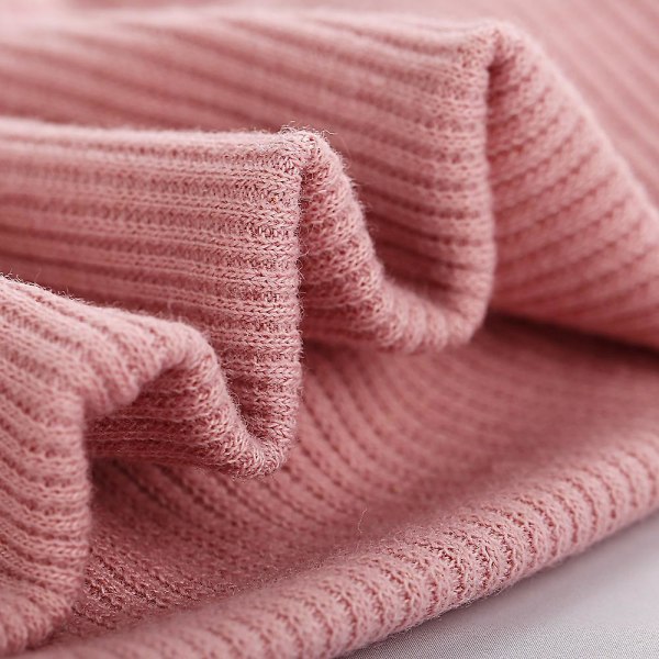 2-pack Kors Elastiskt Hårband Håraccessoarer Bomull Yoga Sport Hårband Pink