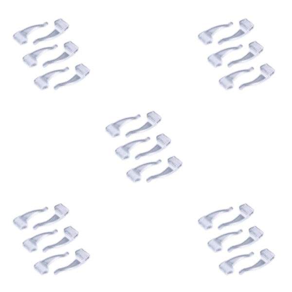 3/5 6X Grip Cover Brilletilbehør Reservedel Praktisk Hvit 5PCS White