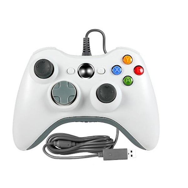 Högkvalitativ USB-kabelansluten handkontroll för Xbox 360 PC