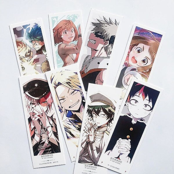 36 kpl/setti Anime My Hero Academia Paperi Kirjanmerkki Kirjanpidike Mes A