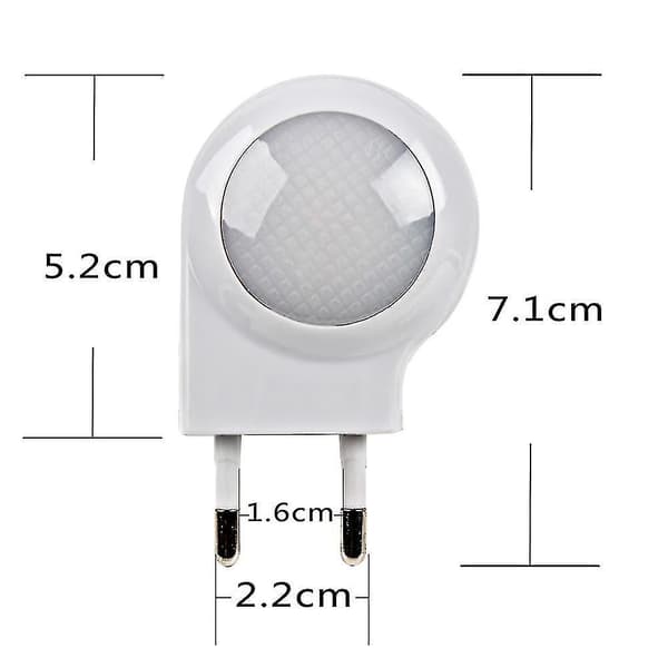 [LCS] Mini LED Snegl Natlys Automatisk Natlampe Indbygget Lyssensorstyring yellow