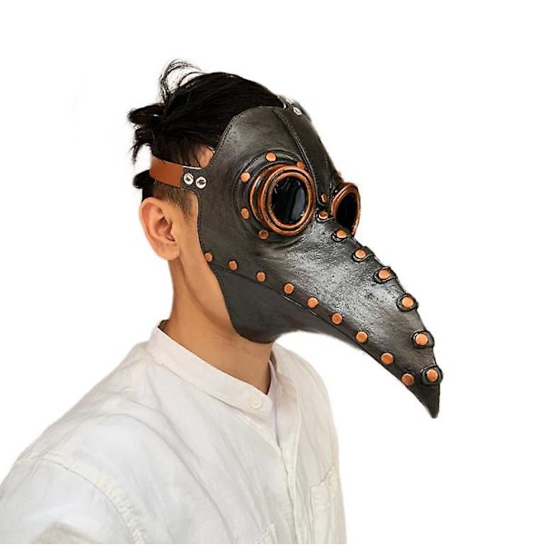 Ruttotohtorin varisnaamio Steampunk pitkä nokka linnunnaamio