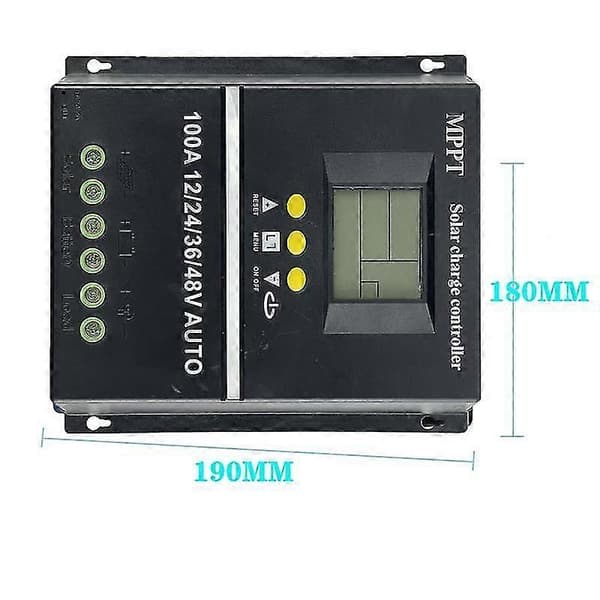 [LCS]Pwm 100a 12v 24v 36v 48v Auto Solarpanel Ladekontroller