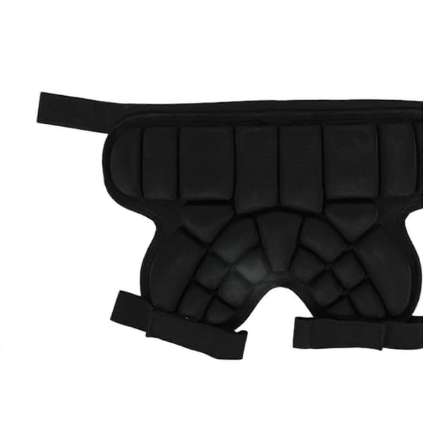 [LCS] Vadderade höftskyddsshorts kompatibla med barn, vadderade korta byxor 3D EVA-kudde Black