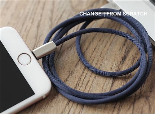 [LCS]Hurtigopladningskabel til IPHONE Lightning Oplader 1m USB Hurtigopladning