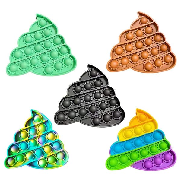 [LCS]Push Bubble Fidget Sensory Toy orange