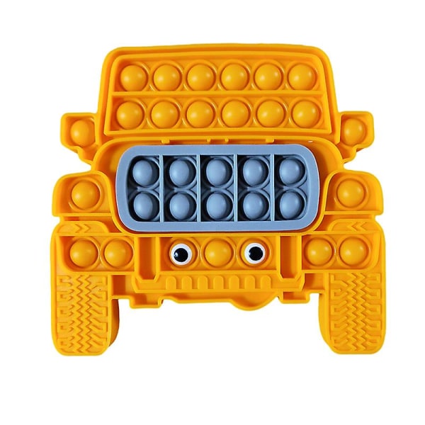 Push Pop Bubbla Fidget Sensorisk Leksak Stresslindring För Hemma Skola Och Kontor För Barn Vuxen Jeep