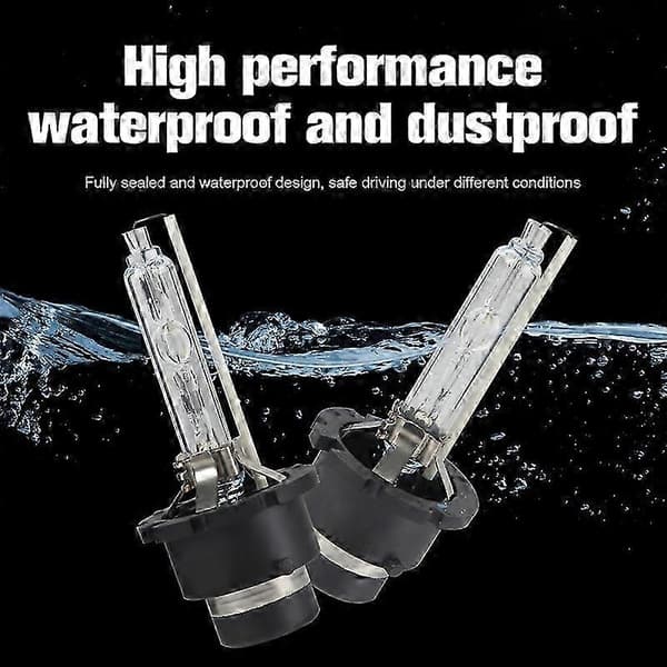 35W 6000K D4S Xenon HID-polttimo, valkoinen valo, 2 kpl