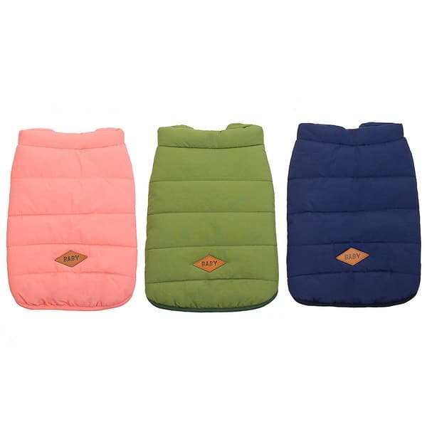 [LCS]Myk vindtett liten hundejakke dark blue S