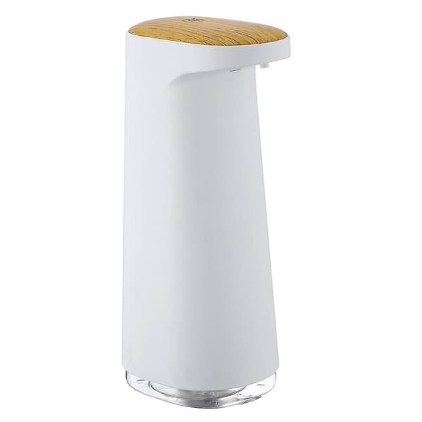 Automatic Soap Dispenser Rechargeable Foam Soap Dispenser for Office School White White Foam