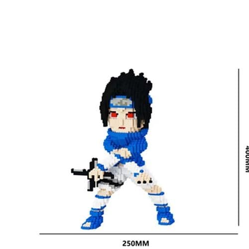 [LCS]Naruto Sasuke 6000 brikker mini byggesett 40cm