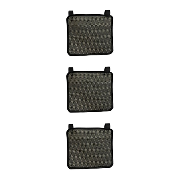 1/3/5 1kpl Universaali Painovoimaa Vastustavan Tuolin Sivulaukku Painovoimaa vastustava timanttikuvio 30x25cm 3Set diamond lattice 30x25cm