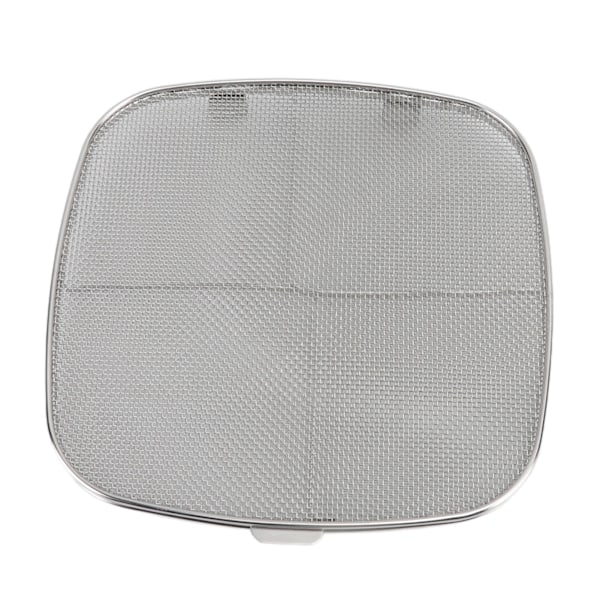Fritørsprutbeskyttelse 304 Rustfritt Stål Dobbel Fritørsprutbeskyttelse for Oval Grillmaskin Hjem