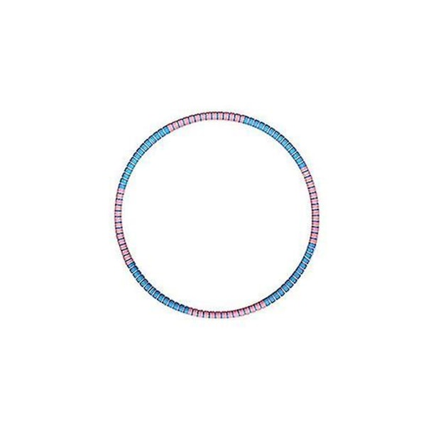 Viktad Hula Hoop Viktminskning Träning Rostfri Hula Hoop purple gray