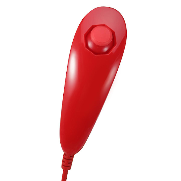 Wii Nunchuck Controller, Nunchuck Controllere Til Nintendo Wii Videospil Red