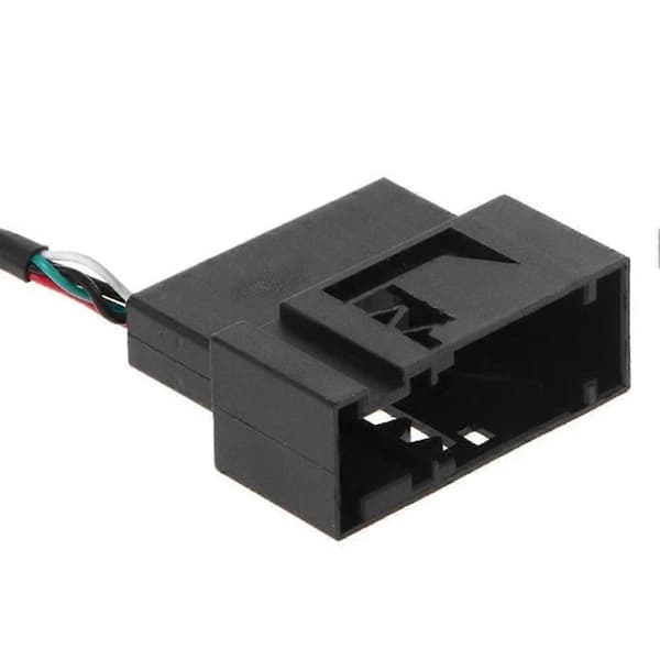 [LCS] RGB til AV Ryggekamera Adapter Auto Backup Kamera Dekoderboks for RCD510/RNS510/RNS315 Black