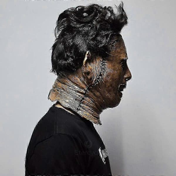 Leatherface Latexmask från Texas Chainsaw Massacre för Halloween och Cosplay