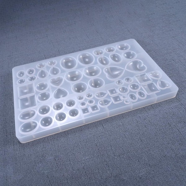 Silikone Resin Støbeforme Sæt Krystal Epoxy Støbeform DIY Håndlavede Smykker Krystal Patch Støbeform Tids Gem Patch Vedhæng Silikone Støbeform