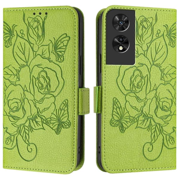 [LCS]RFID Skinnveske til TCL 505 Green
