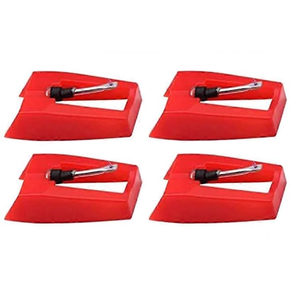 4-pak Ruby pladespiller nål pladespiller stylus