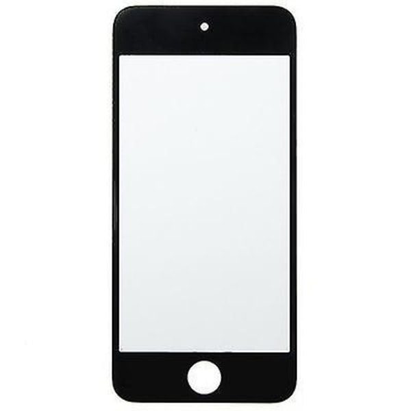 Front Screen Ydre Glas Linse til iPod touch 5 (Sort)
