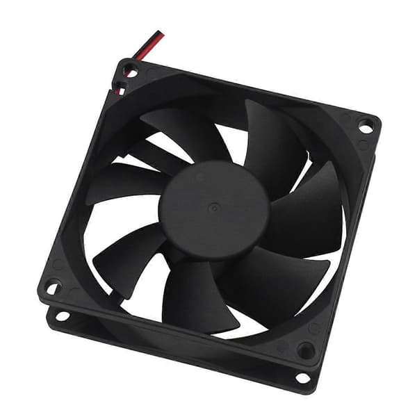 [LCS]3X 24V 80mm 8cm Køleventilator 80X80X25 mm 8025 PC Computer Kabinet Ventilator DIY Router GPU CPU Køleventilator black