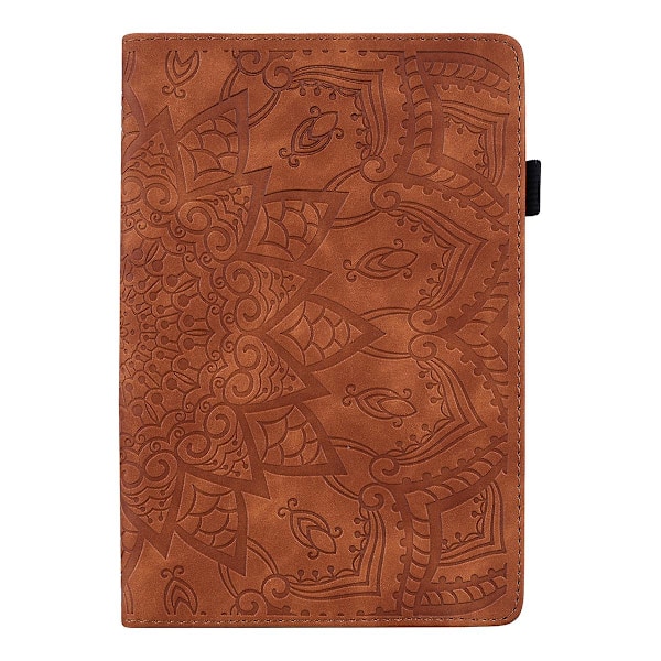 Präglat surfplattefodral kompatibelt med Samsung Galaxy Tab A 8.4\" 2020 T307 T307u Brown