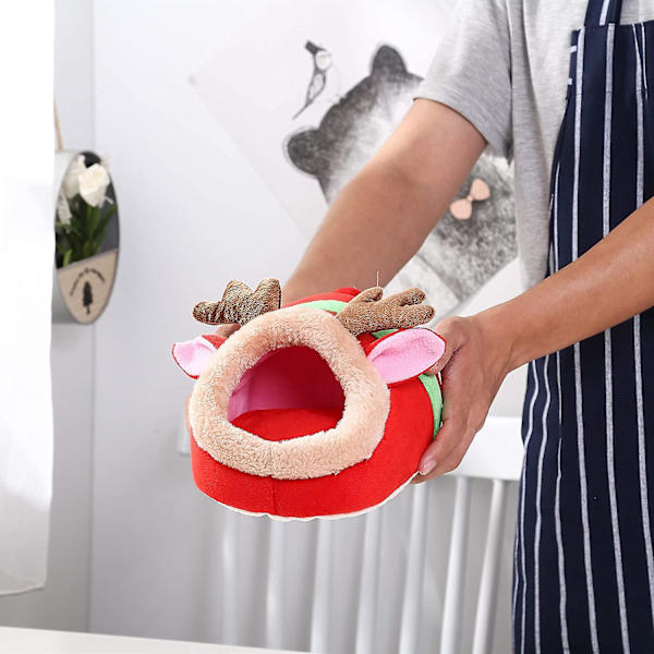 Lemmikkieläinten Sängyn Tarvikkeet Häkkilelut Talo Hamsteritarvikkeet Elinympäristö Reindeer