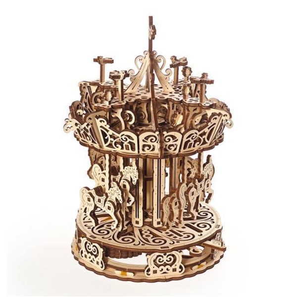 Puslespil 3D Ugears Karrusel