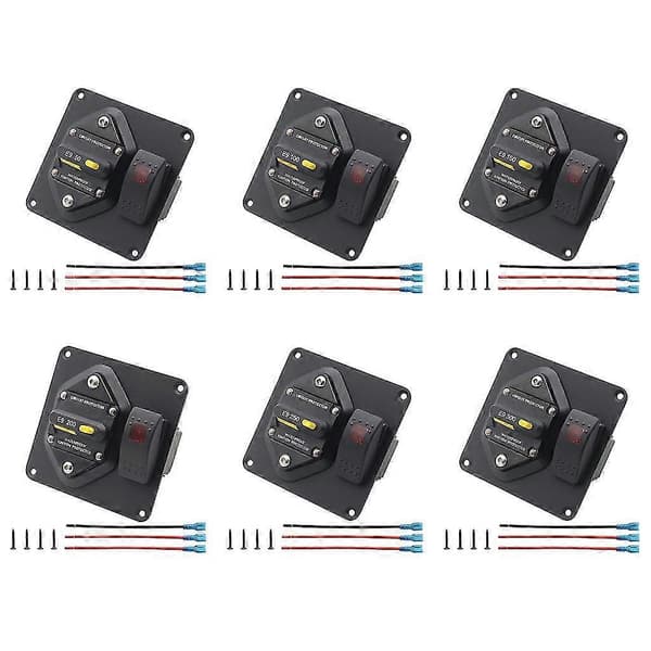 [LCS]50a 100a 150a 200a 250a 300a Strömbrytare Bil Lastbil Kretsskydd 12v 24v 100A