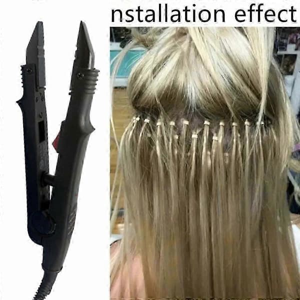 Keratinbindingsverktøy for hårforlengelsesmaskin til salong White EU Plug Tip B