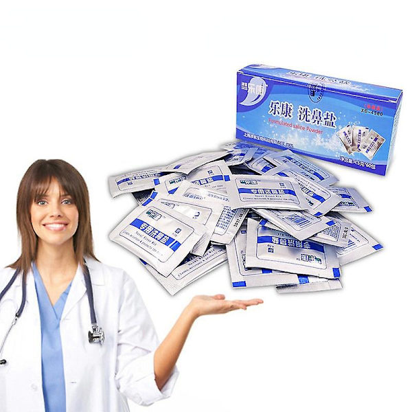 4,5 g * 60 stk. Neserenser Salt Nesevask Salt