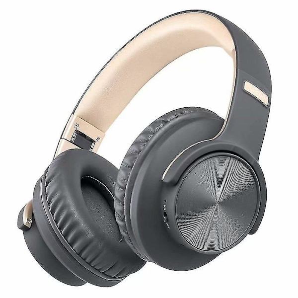 B8 Bluetooth 5.0 Headset Berøringskontroll Trådløst Headset Gold