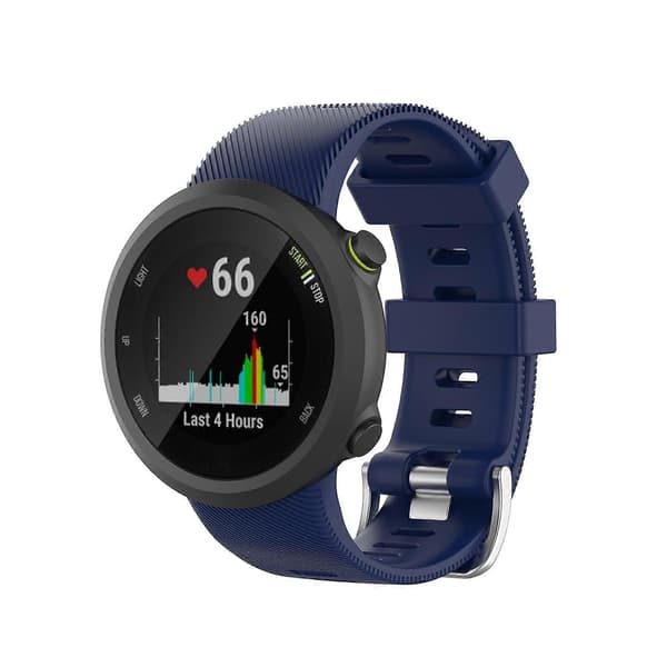 [LCS] Til Garmin Forerunner 45 / Forerunner 45S Silikonerem Blue